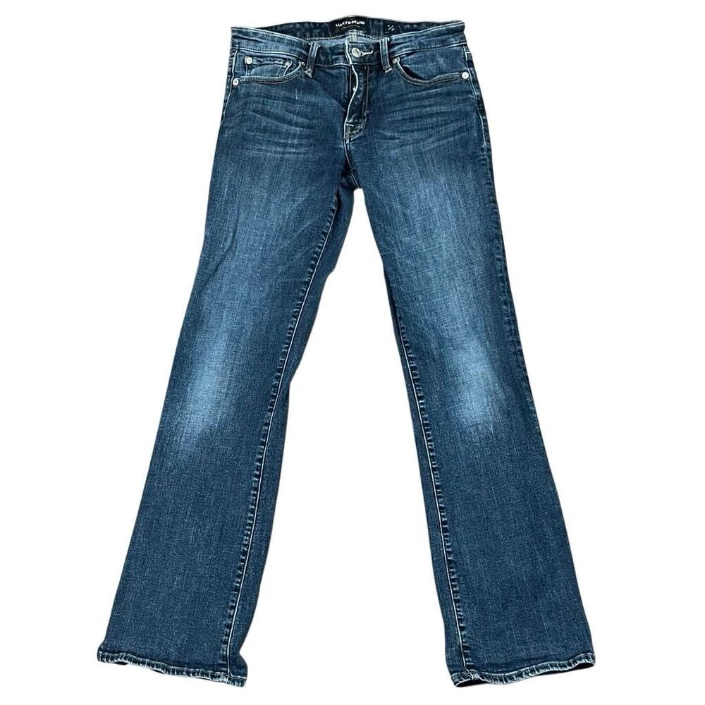 Lucky Brand Mid-Rise Sweet Boot Blue Denim Jeans 4 27